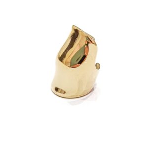 Ear cuff bamboo (giallo)