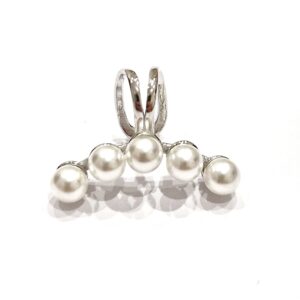 Ear Cuff perle (bianco)
