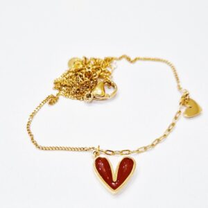 Collana doppio cuore