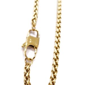 Collana unisex tubolare (gialla) - immagine 1
