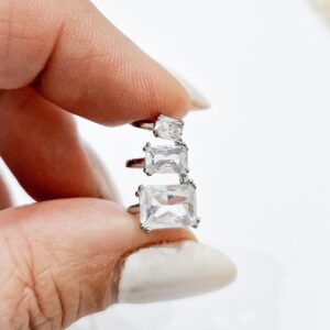 MONO cuff baguette (silver)