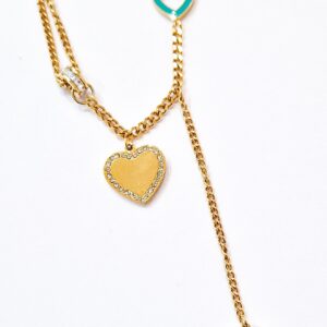 Collana tre cuori (gold)