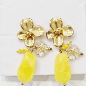 Orecchini Spring giallo
